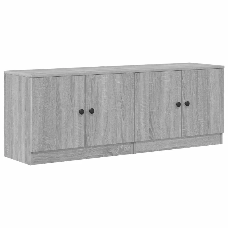 Lovos spintelė 2 pcs Pilka Sonoma 66 x 35 x 48 cm