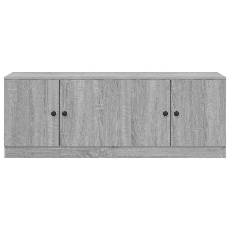Lovos spintelė 2 pcs Pilka Sonoma 66 x 35 x 48 cm