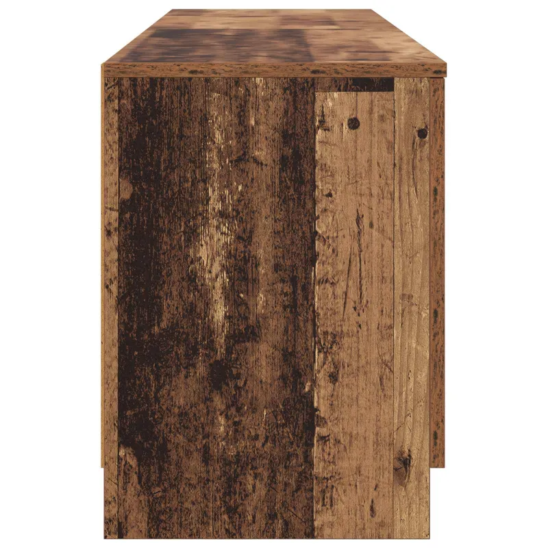 Lovos spintelė 2 pcs Sendintos medienos 66 x 35 x 48 cm