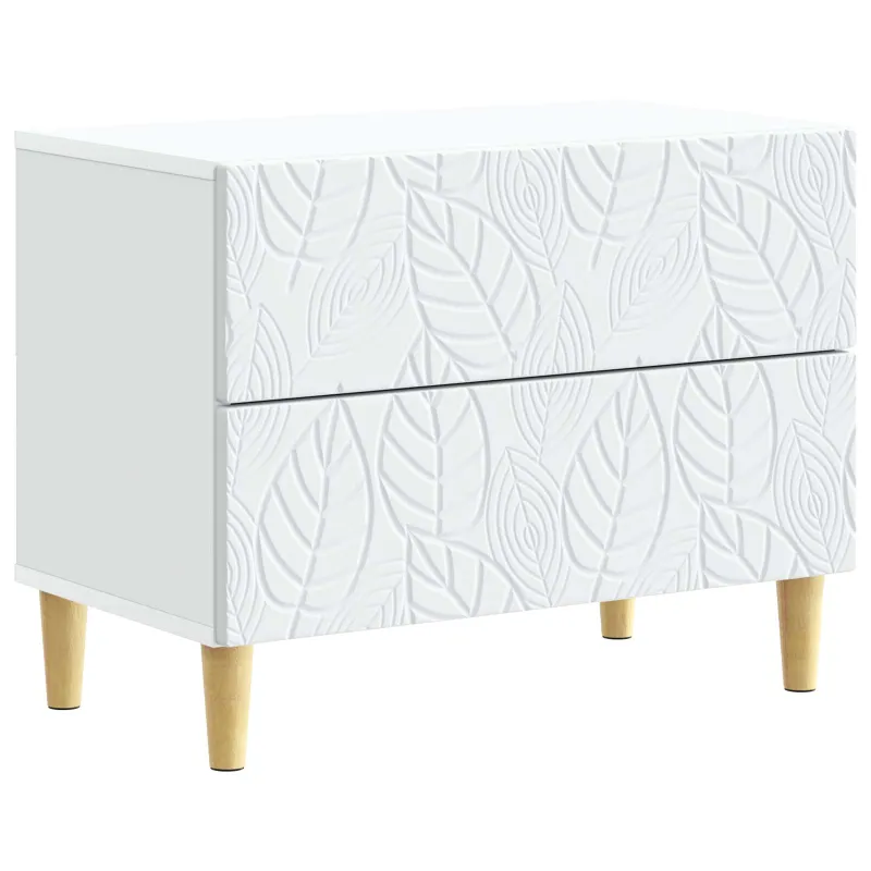 Naktinis staliukas Balta 62 x 34,5 x 48 cm Apdirbta mediena