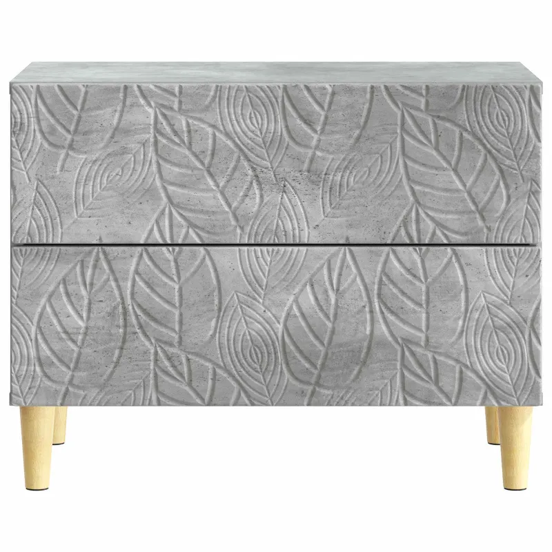 Naktinis staliukas Betono pilka 62 x 34,5 x 48 cm