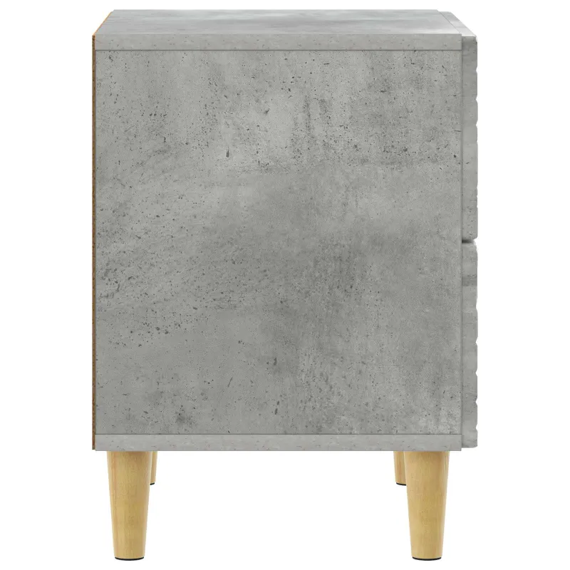 Naktinis staliukas Betono pilka 62 x 34,5 x 48 cm