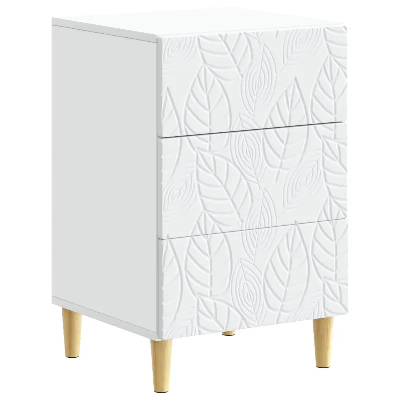 Naktinis staliukas Balta 43 x 39,5 x 66,5 cm Apdirbta mediena