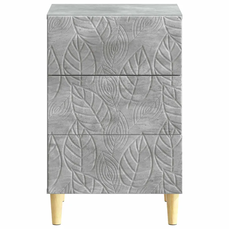 Naktinis staliukas Betono pilka 43 x 39,5 x 66,5 cm
