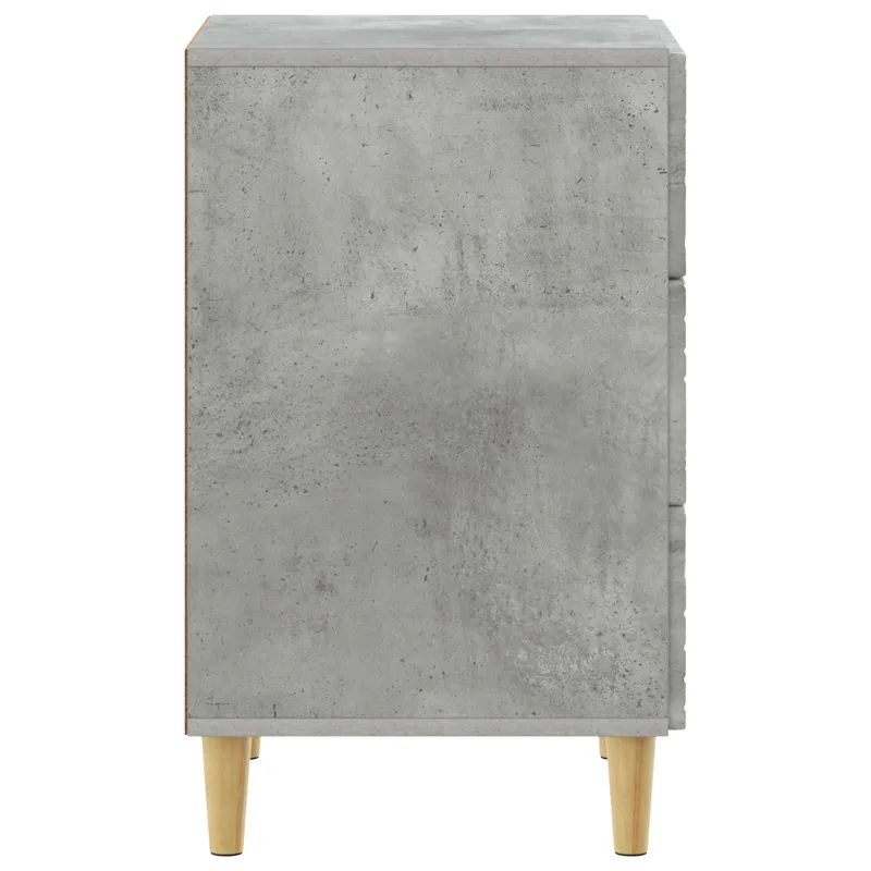 Naktinis staliukas Betono pilka 43 x 39,5 x 66,5 cm