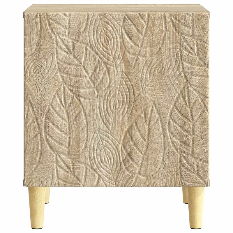 Naktinis staliukas 2 pcs Sonoma ąžuolas 43 x 34,5 x 50 cm