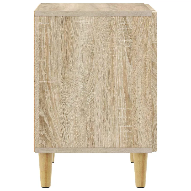 Naktinis staliukas 2 pcs Sonoma ąžuolas 43 x 34,5 x 50 cm