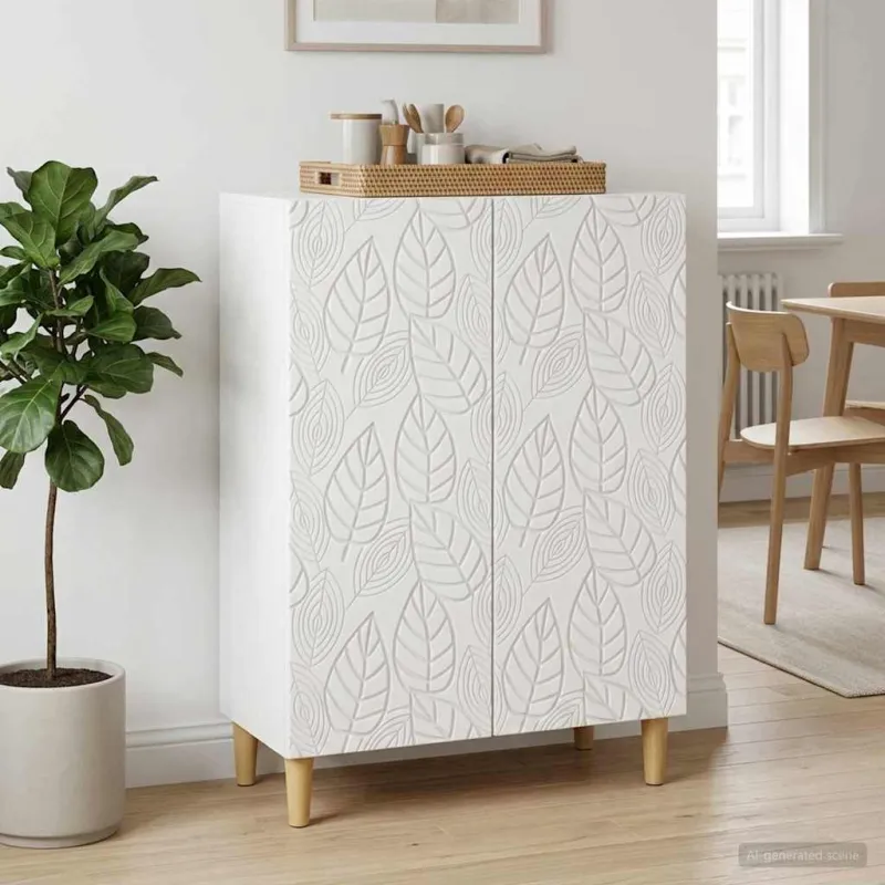 Kabalas Balta 66 x 34,5 x 90 cm Apdirbta mediena