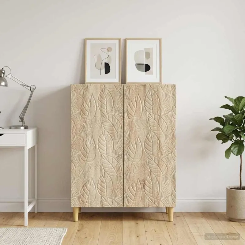 Kabalas Sonoma ąžuolas 66 x 34,5 x 90 cm Apdirbta mediena