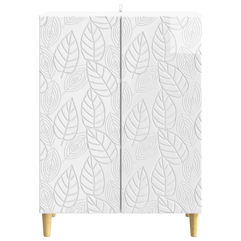 Kabalas Itin blizgi balta 66 x 34,5 x 90 cm Apdirbta mediena