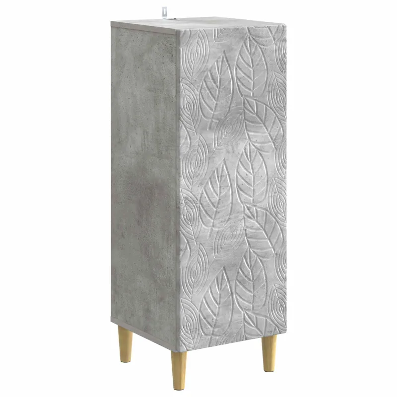 Kabalas Betono pilka 33 x 34,5 x 90 cm Apdirbta mediena