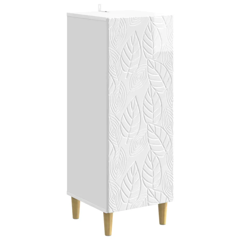 Kabalas Itin blizgi balta 33 x 34,5 x 90 cm Apdirbta mediena