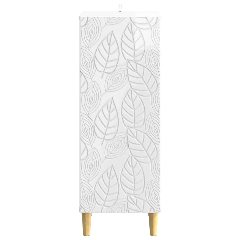 Kabalas Itin blizgi balta 33 x 34,5 x 90 cm Apdirbta mediena