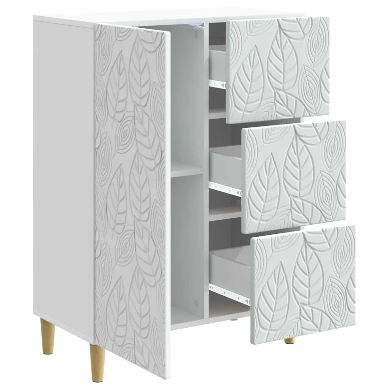 Kabalas Balta 66 x 34,5 x 90 cm Apdirbta mediena