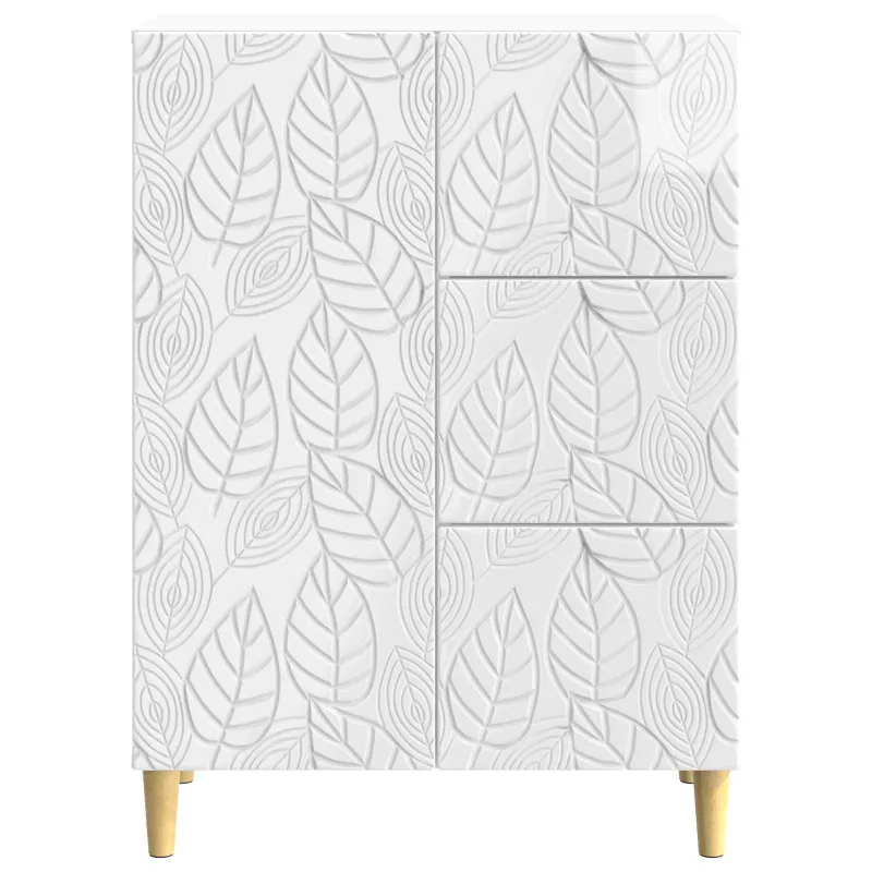 Kabalas Itin blizgi balta 66 x 34,5 x 90 cm Apdirbta mediena