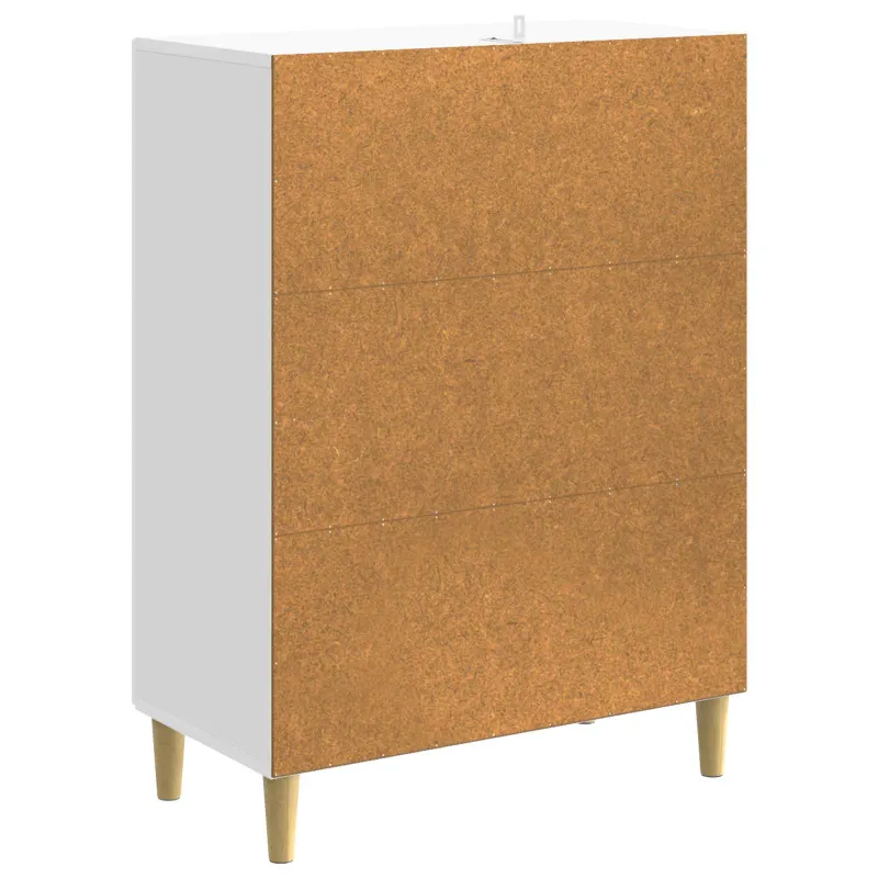 Kabalas Itin blizgi balta 66 x 34,5 x 90 cm Apdirbta mediena