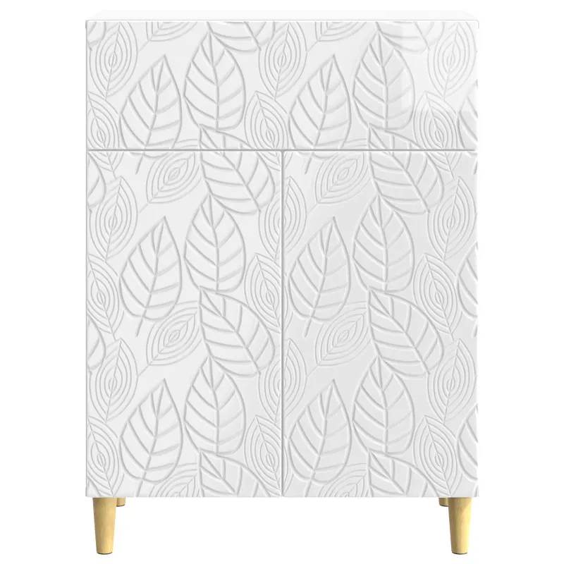 Kabalas Itin blizgi balta 66 x 34,5 x 90 cm Apdirbta mediena