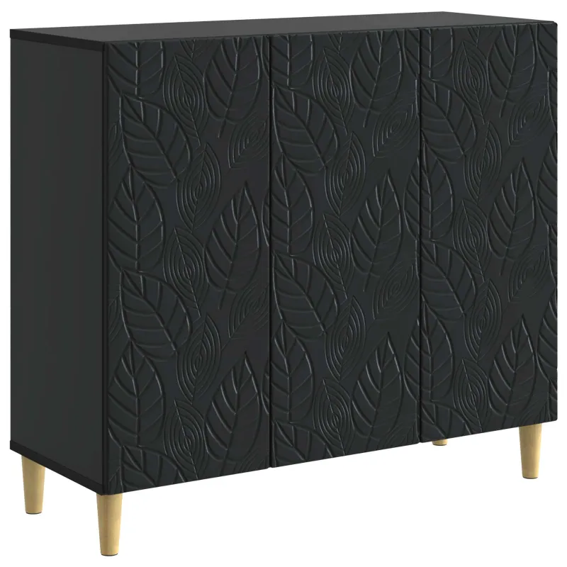 Kabalas Juoda 89 x 34,5 x 80 cm Apdirbta mediena