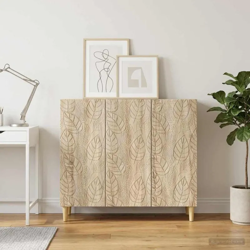 Kabalas Sonoma ąžuolas 89 x 34,5 x 80 cm Apdirbta mediena