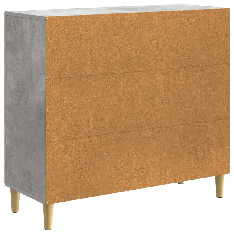 Kabalas Betono pilka 89 x 34,5 x 80 cm Apdirbta mediena