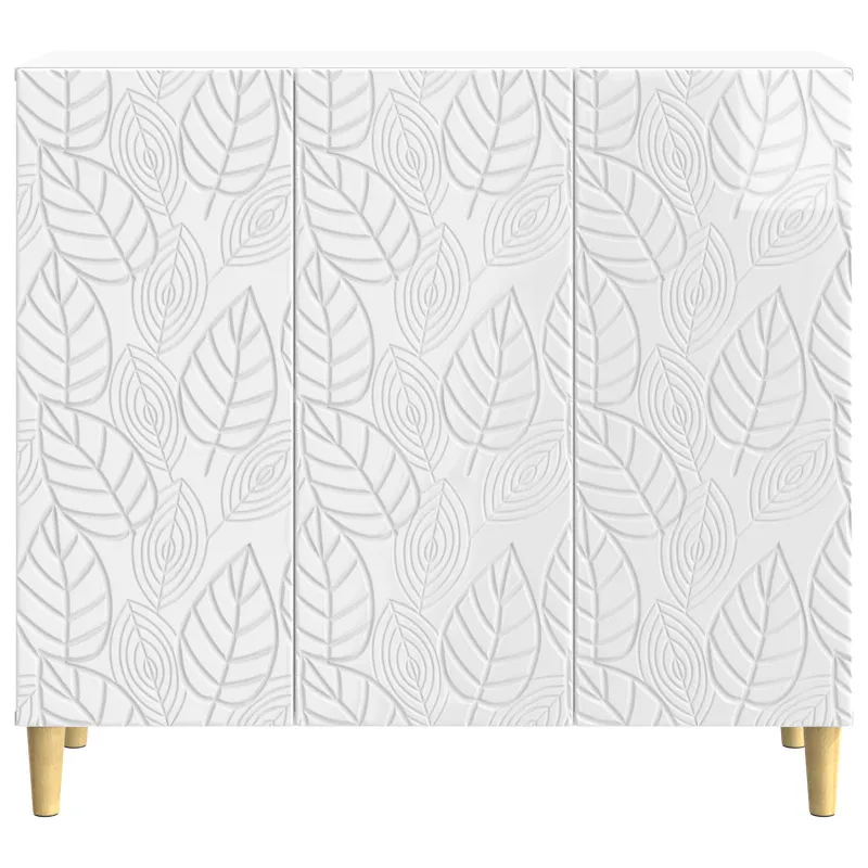 Kabalas Itin blizgi balta 89 x 34,5 x 80 cm Apdirbta mediena