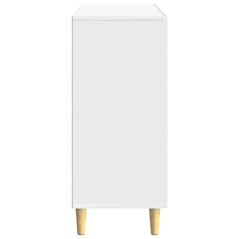Kabalas Itin blizgi balta 89 x 34,5 x 80 cm Apdirbta mediena