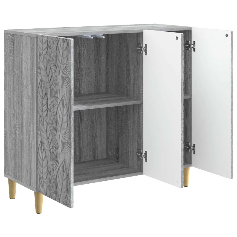 Kabalas Pilka Sonoma 89 x 34,5 x 80 cm Apdirbta mediena