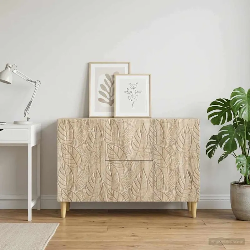 Kabalas Sonoma ąžuolas 89 x 34,5 x 60 cm Apdirbta mediena