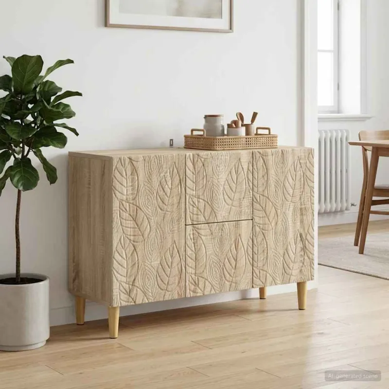 Kabalas Sonoma ąžuolas 89 x 34,5 x 60 cm Apdirbta mediena