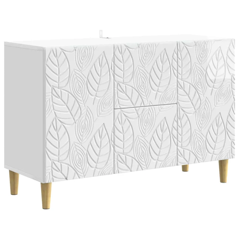 Kabalas Itin blizgi balta 89 x 34,5 x 60 cm Apdirbta mediena