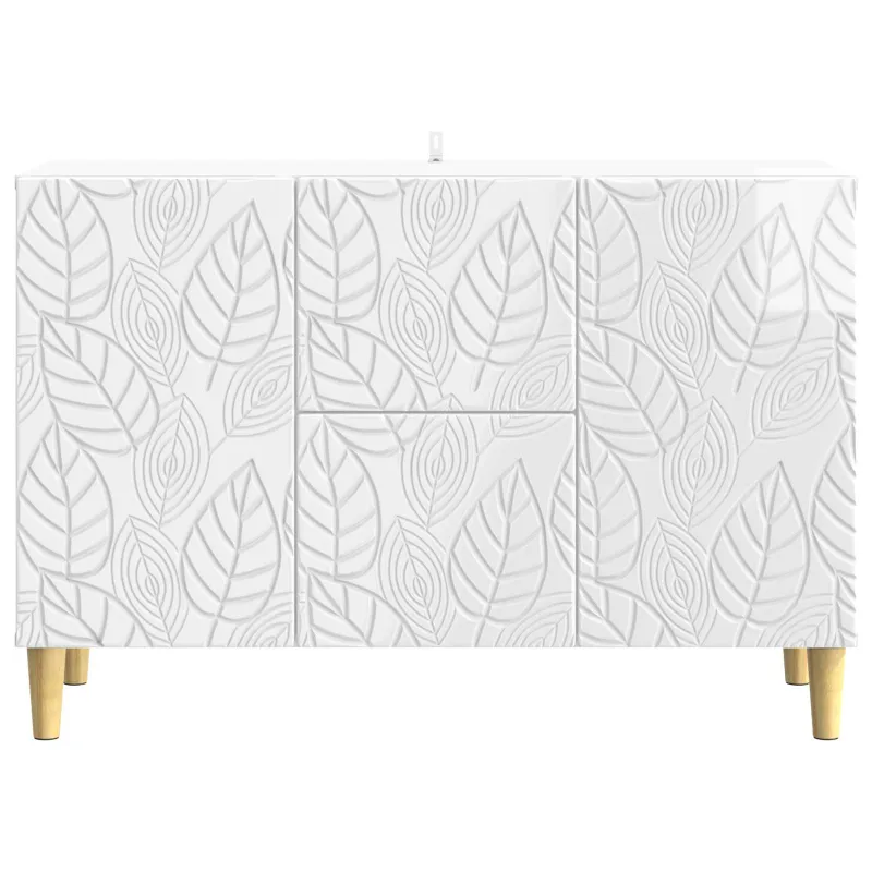 Kabalas Itin blizgi balta 89 x 34,5 x 60 cm Apdirbta mediena