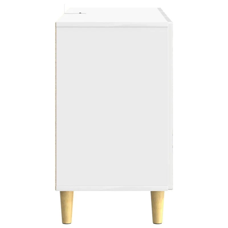 Kabalas Itin blizgi balta 89 x 34,5 x 60 cm Apdirbta mediena