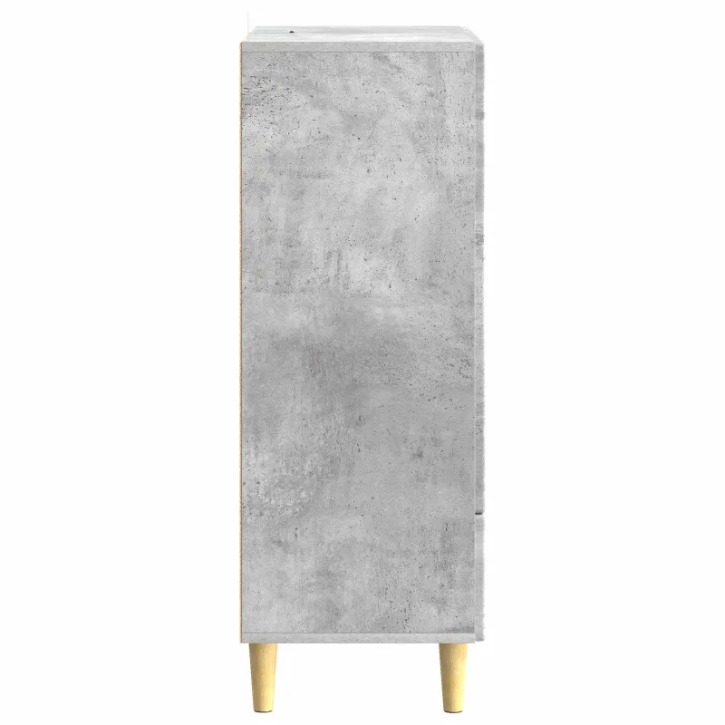 Kabalas Betono pilka 66 x 34,5 x 95 cm Apdirbta mediena