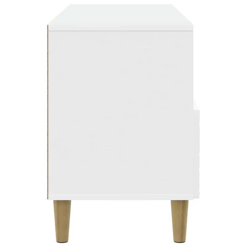 Televizoriaus spintelė 102 x 34,5 x 50 cm Balta
