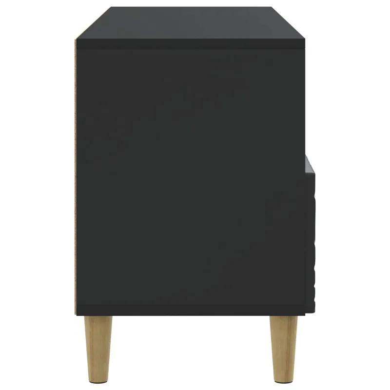 Televizoriaus spintelė 102 x 34,5 x 50 cm Juoda