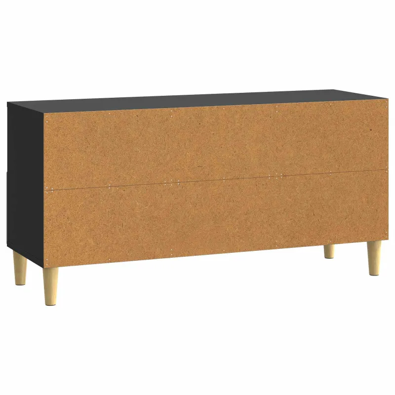 Televizoriaus spintelė 102 x 34,5 x 50 cm Juoda