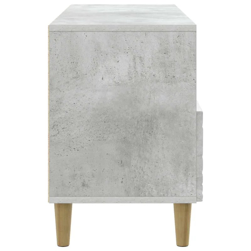 Televizoriaus spintelė 102 x 34,5 x 50 cm Betono pilka