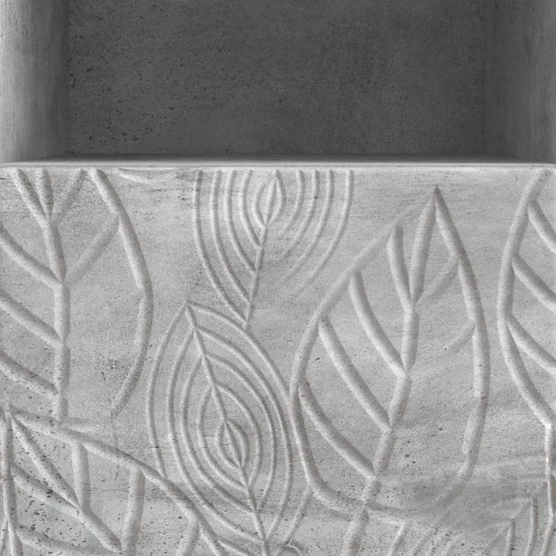 Televizoriaus spintelė 102 x 34,5 x 50 cm Betono pilka
