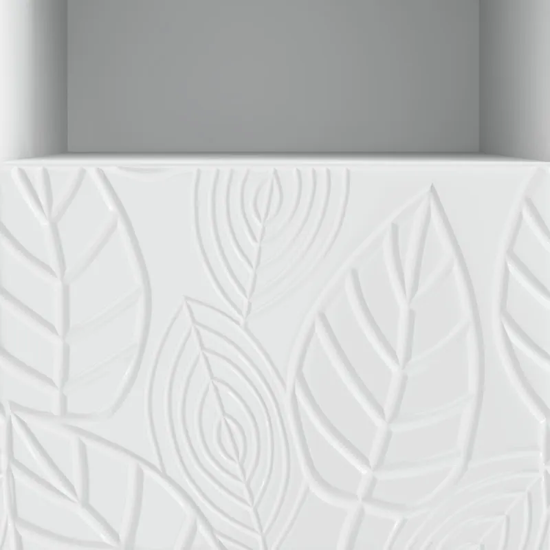 Televizoriaus spintelė 102 x 34,5 x 50 cm Itin blizgi balta