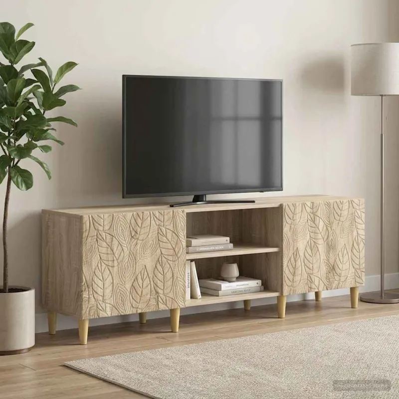 Televizoriaus spintelė 150 x 31 x 50 cm Sonoma ąžuolas