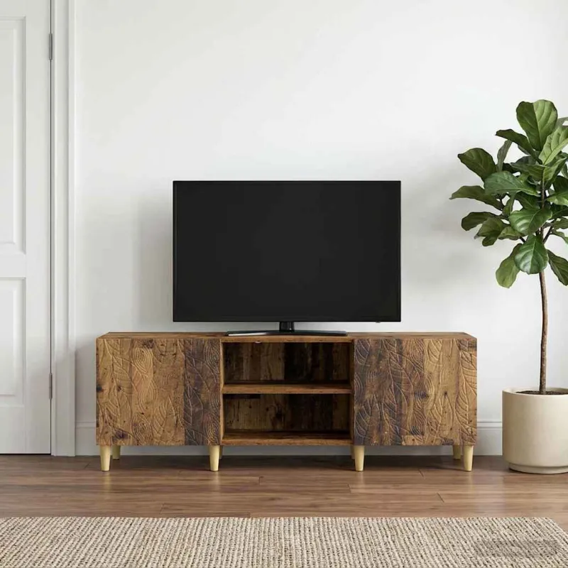 Televizoriaus spintelė 150 x 31 x 50 cm Sendintos medienos