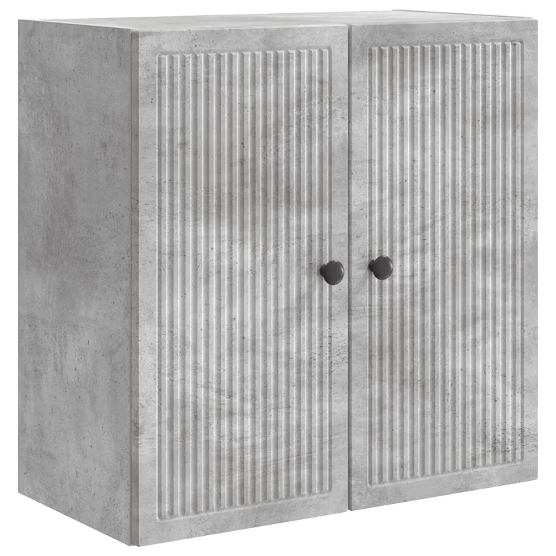 Prie sienos montuojama spinta Betono pilka 59 x 31 x 60 cm