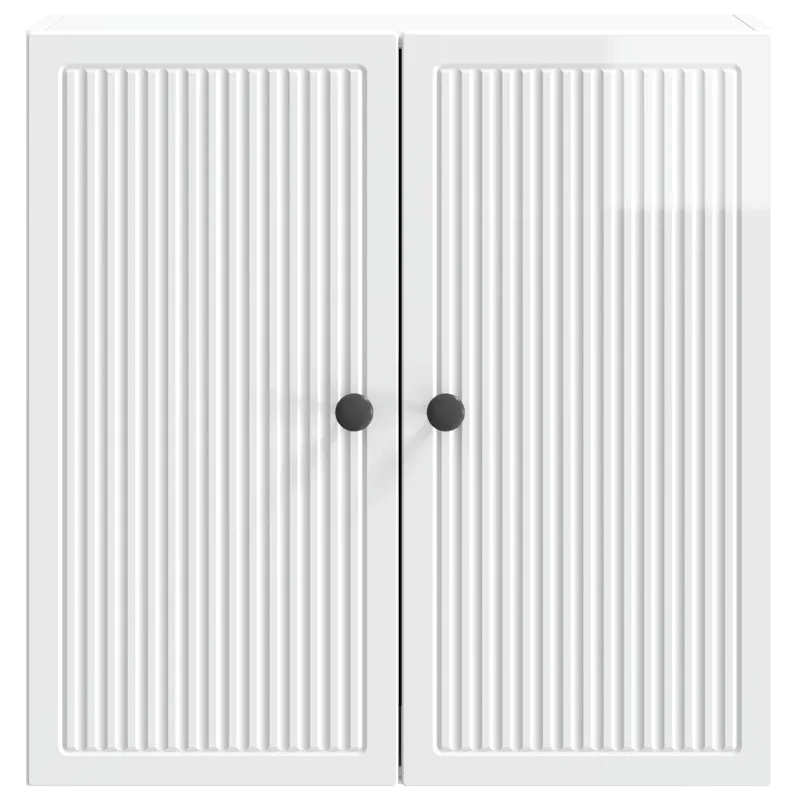 Prie sienos montuojama spinta Itin blizgi balta 59 x 31 x 60 cm