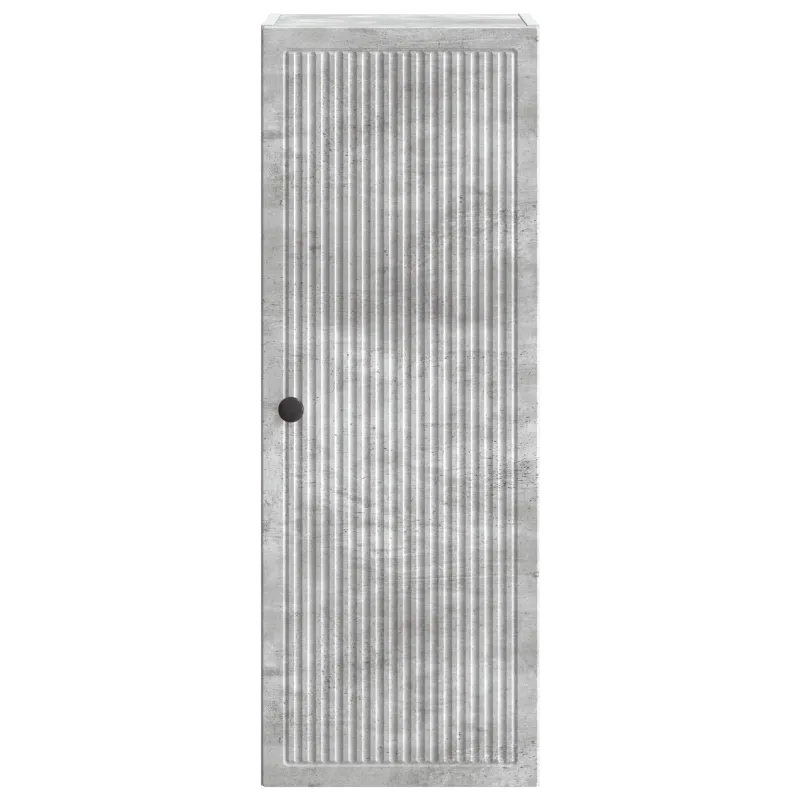 Prie sienos montuojama spinta Betono pilka 33 x 34,5 x 90 cm