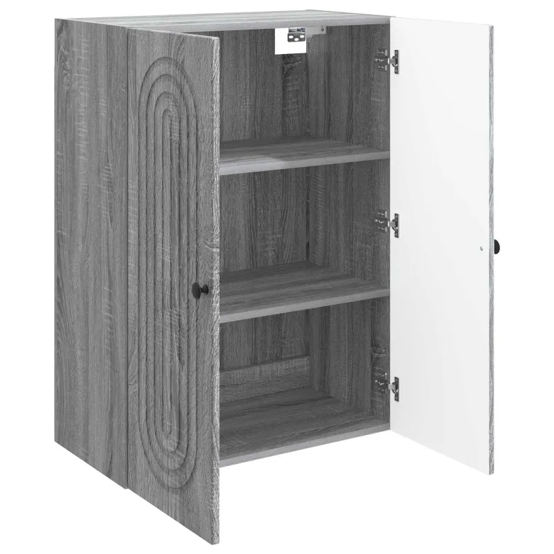 Prie sienos montuojama spinta Pilka Sonoma 66 x 34,5 x 90 cm