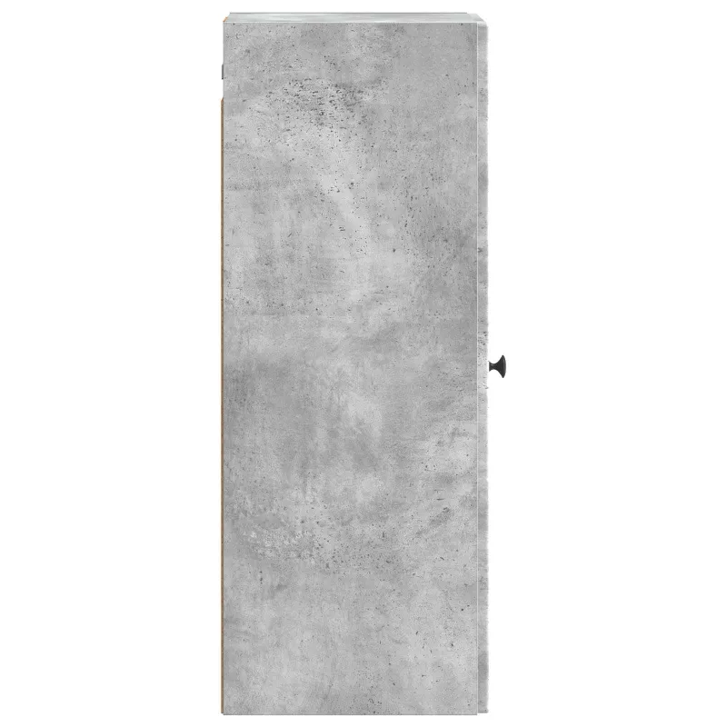 Prie sienos montuojama spinta Betono pilka 33 x 34,5 x 90 cm