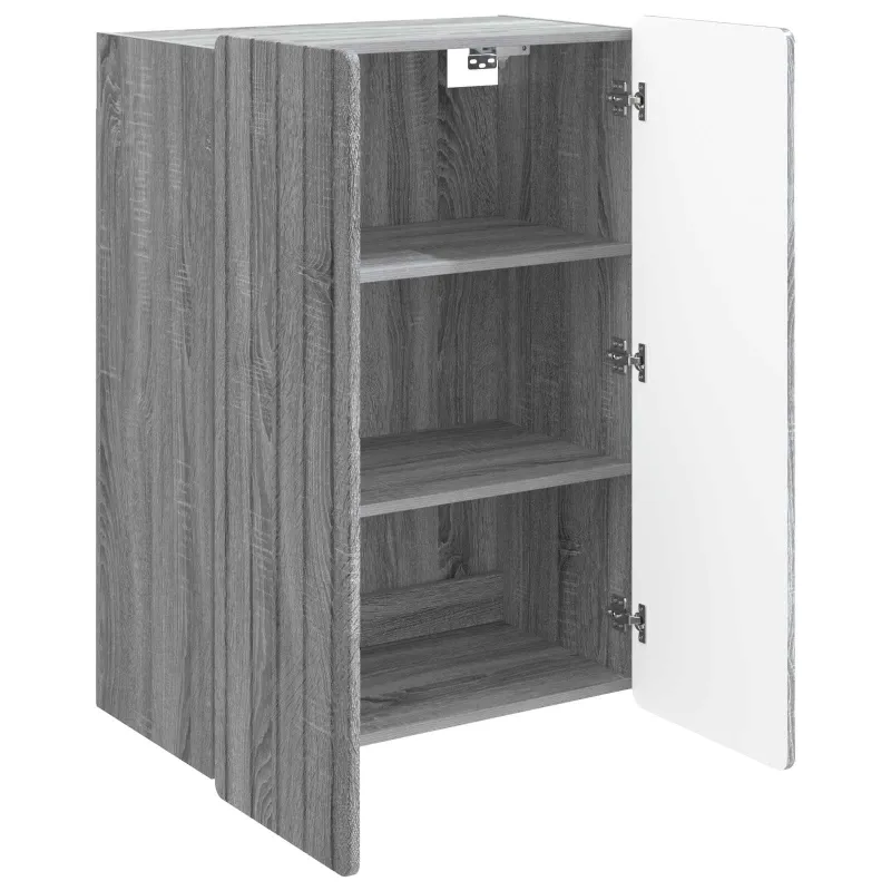 Prie sienos montuojama spinta Pilka Sonoma 66 x 34,5 x 92 cm