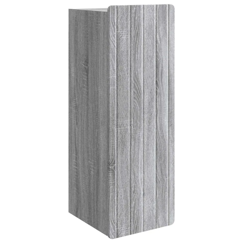 Prie sienos montuojama spinta Pilka Sonoma 33 x 34,5 x 94 cm