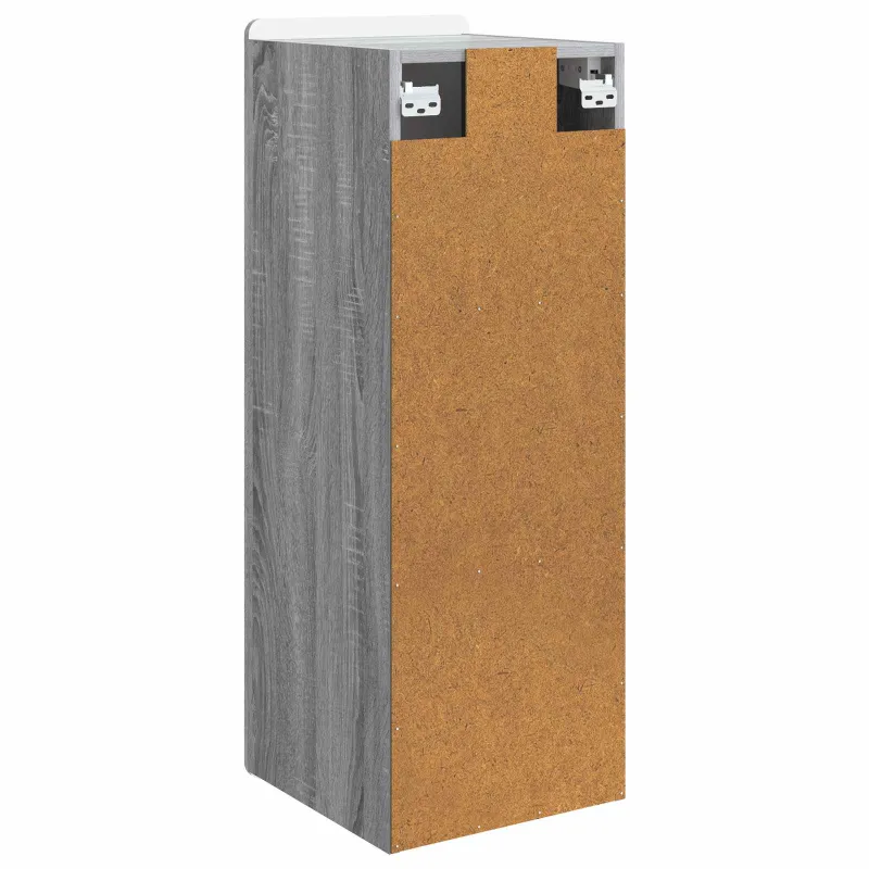 Prie sienos montuojama spinta Pilka Sonoma 33 x 34,5 x 94 cm