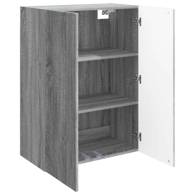 Prie sienos montuojama spinta Pilka Sonoma 66 x 34,5 x 90 cm